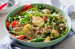 American Warm Tuna Lemon Pepper and Roasted Potato Salad Recipe Appetizer