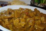 American Calcutta Beef Curry Dinner