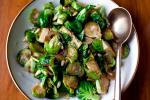 American Stirfried Brussels Sprouts With Shallots and Sherry Recipe Appetizer