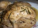 American Roasted Herbed Chicken With Lemon Dinner