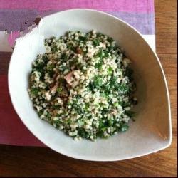 British Tabouleh with Tuna and Herbs Appetizer