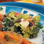 American Veggie Spinach Salad Appetizer