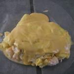 American Seafood Omelets with Creamy Cheese Sauce Recipe Appetizer