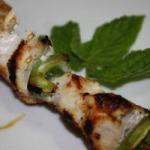 American Chicken Brochettes with Yoghurt and Mint Dinner
