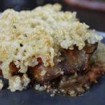 American Moussaka and Crumble to the Quinoa Appetizer