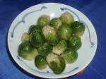 American Brussels Sprouts In Browned Butter Appetizer