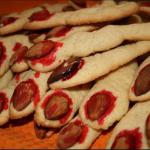 Severed Halloween Finger Cookies recipe