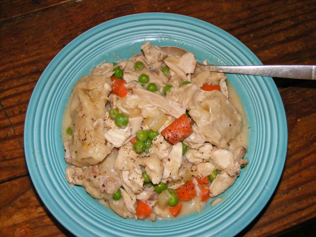 American Chicken and Dumplings Southern Style Dinner