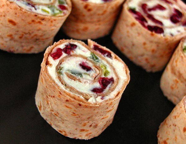 American Cranberry Feta Pinwheels Dinner