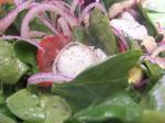 American Spinach and Mushroom Salad With Citrus Vinaigrette Appetizer