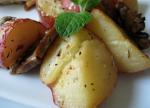 American Greek Lemonroasted Potatoes Appetizer