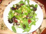 British Spinach Blood Orange and Macadamia Nut Salad Appetizer