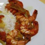 American Shrimp Curry in the Reunion Dinner