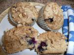 American Blueberrypeach Muffins Dessert