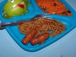 American Little Smokie Spaghetti Appetizer