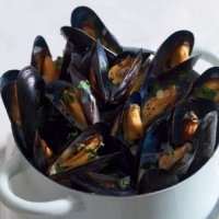 French Moules Marinieres Dinner