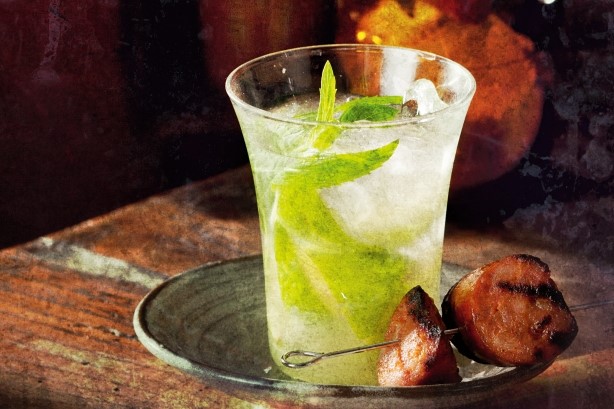 American Caipirinhas With Skewered Chorizo Recipe Appetizer