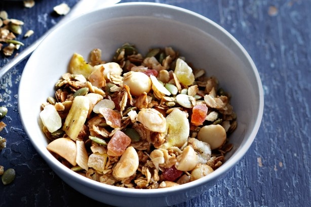 American Golden Granola Recipe Dessert