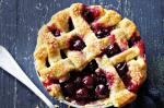 American Blueberry Lattice Pies Recipe Dessert