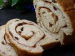 American Amish Cinnamon Swirl Raisin Bread Appetizer