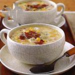 Soup of Corn with Pepper and Chile recipe