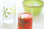 Chinese Echinacea And Vegetable Juice Recipe Appetizer