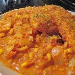 Fillets of Salmon with Tomato Sauce recipe