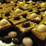 American Coffee Liqueur Brownies Recipe Dessert