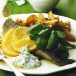 American Trout in the Slide with Oven Potatoes Dinner