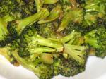 Canadian Roasted Broccoli With Raisin Vinaigrette Appetizer
