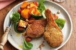 American Lemon And Thyme Lamb With Warm Pumpkin Salad Recipe Dinner