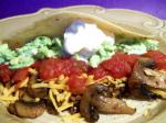 Mexican Mushroom Quesadilla Appetizer