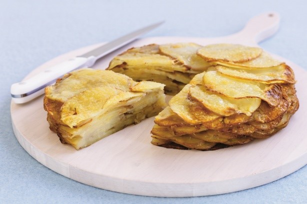 American Potato Galette Recipe Dinner