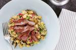 American Chargrilled Lamb With Vegetable Couscous Recipe Appetizer