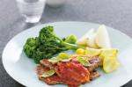 American Veal In Fennel And Tomato Sauce Recipe Appetizer