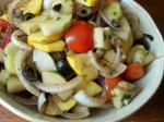 American Zucchini and Cucumber Salad Appetizer