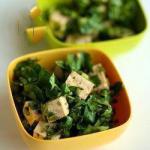 American Watercress Salad with Tofu Appetizer