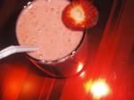American Super Thick Strawberry Smoothies Appetizer
