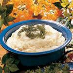 American Sour Cream and Dill Mashed Potatoes Appetizer