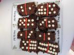 American Domino Brownies Dessert