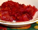 Canadian Easy Cranberry Relish microwave Dessert
