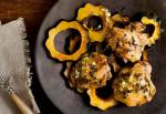 American Roasted Chicken Thighs With Winter Squash Recipe BBQ Grill