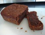 American Double Chocolate Zucchini Bread 1 Dessert