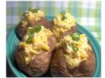 American Baked Potatoes With Shallotcorn Butter Appetizer