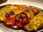 American Mums Yemista greek Stuffed Vegetables With Rice Dinner