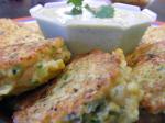 American Chickpea Fritters With Hot Pepper Mayonnaise Appetizer