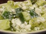 American Threadgills Cottage Cheese Cucumber Salad Appetizer