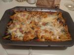 American Spicy Baked Penne With Sausage and Chard Appetizer