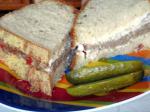 American Spicy Meatloaf Sandwiches Appetizer