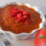 American Roasted Sweet Peppertomato Soup Appetizer